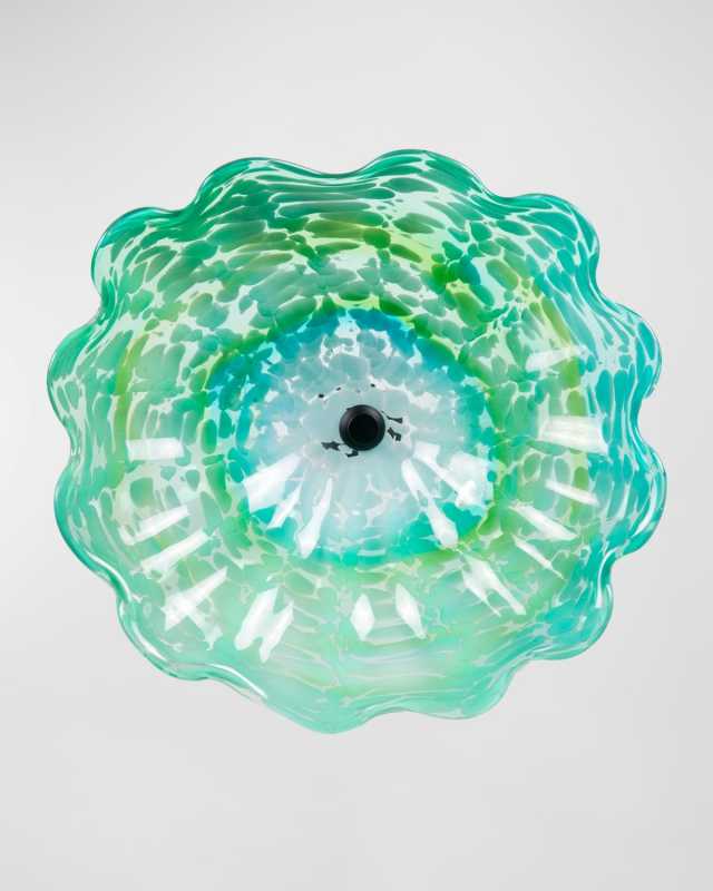 Art Glass Wall Decor, 14" Round
